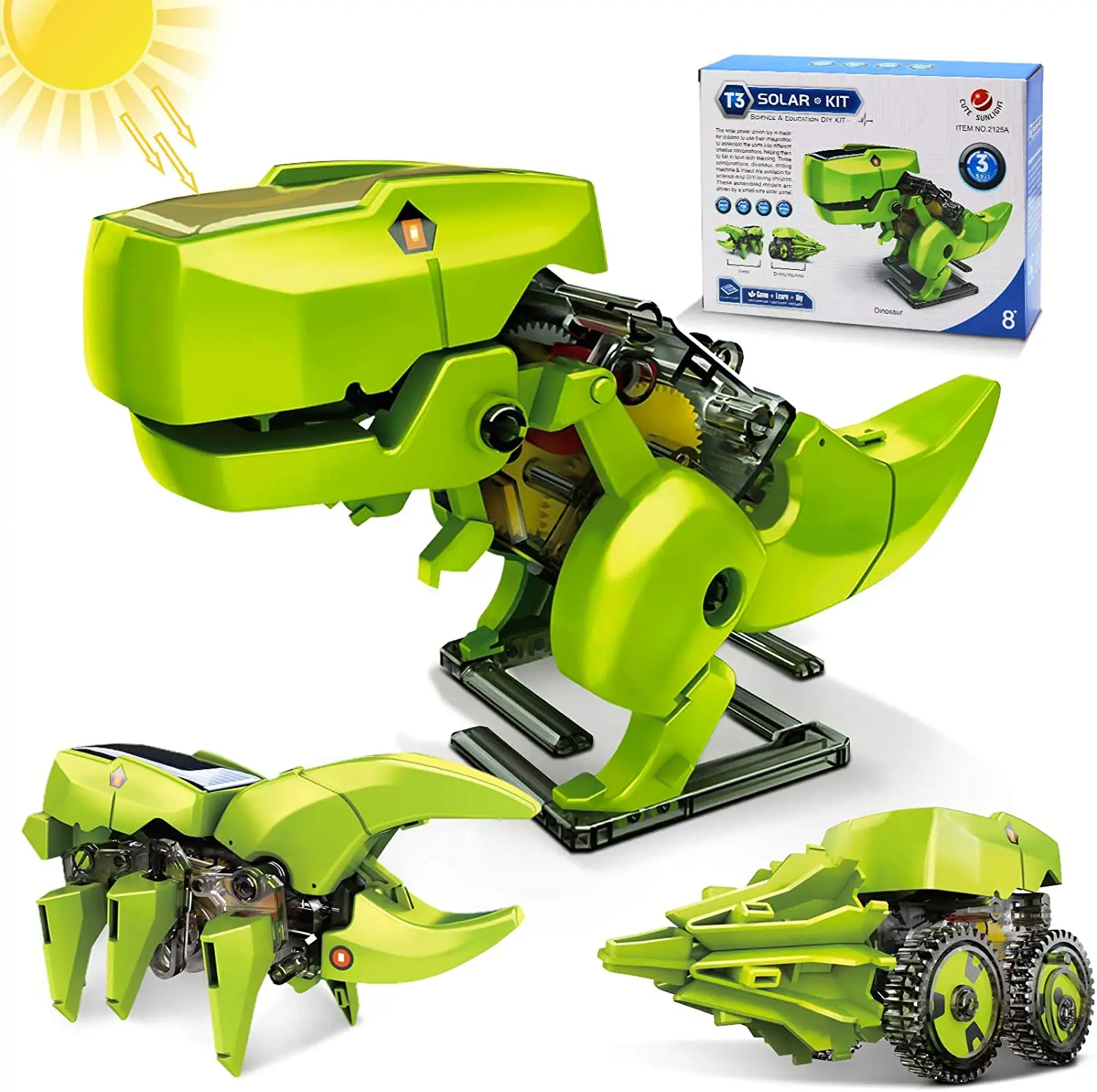 Stem Solar Robot Kit For Kids - Наборы солнечных роботов, развивающие игрушки, модели