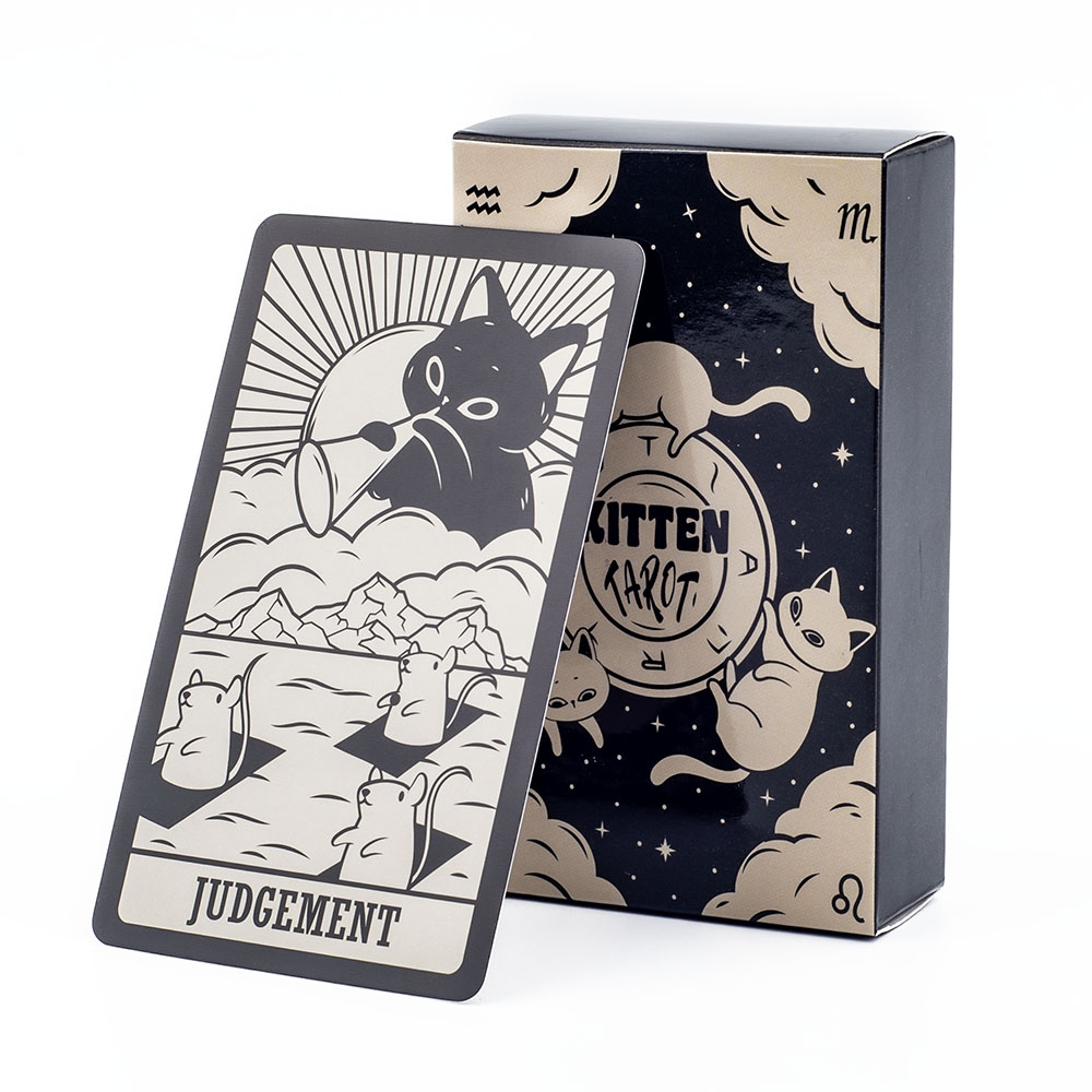 Набор Таро для котят 78 шт., м – обзор и цена Tarot Cards Deck With Guidebook