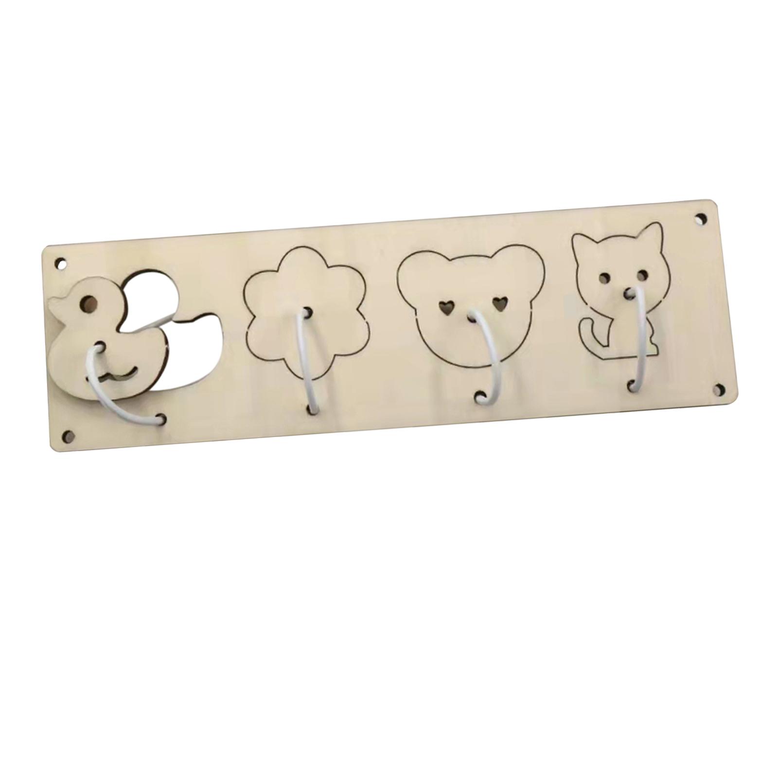 Интерактивные деревянные разви – обзор и цена Montessori Wooden Busy Board Toddler