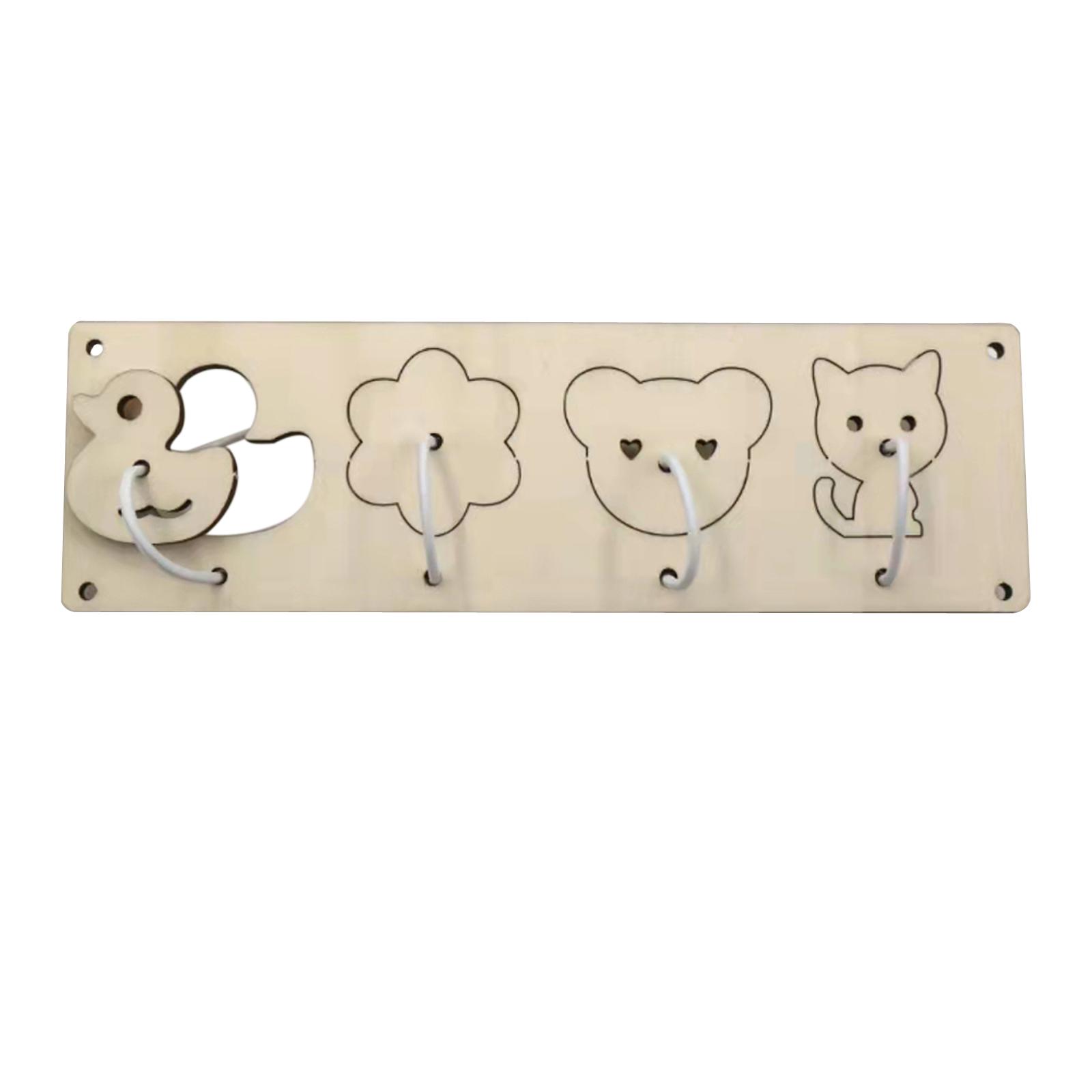 Интерактивные деревянные разви – обзор и цена Montessori Wooden Busy Board Toddler