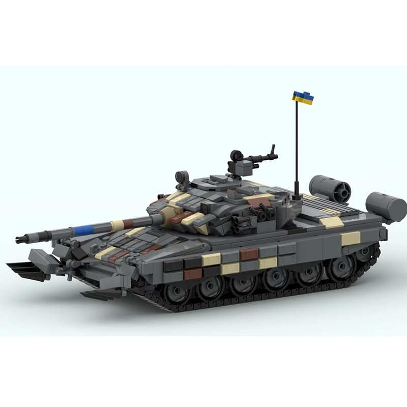 Конструктор T-72AV: основной б – обзор и цена Lego Compatible Military Tank