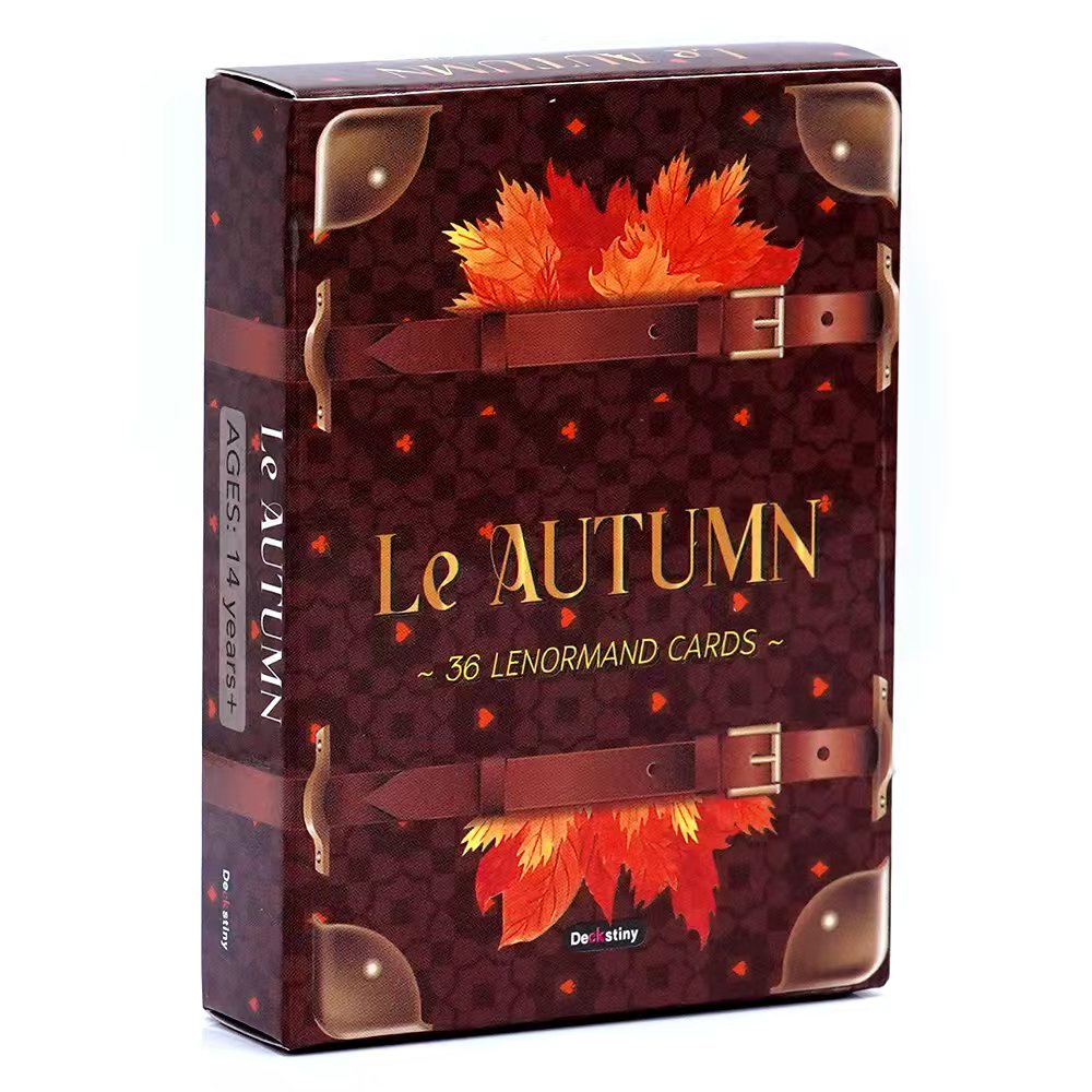 Колода Таро Ленорман, осенняя  – обзор и цена Tarot Cards Deck With Guidebook