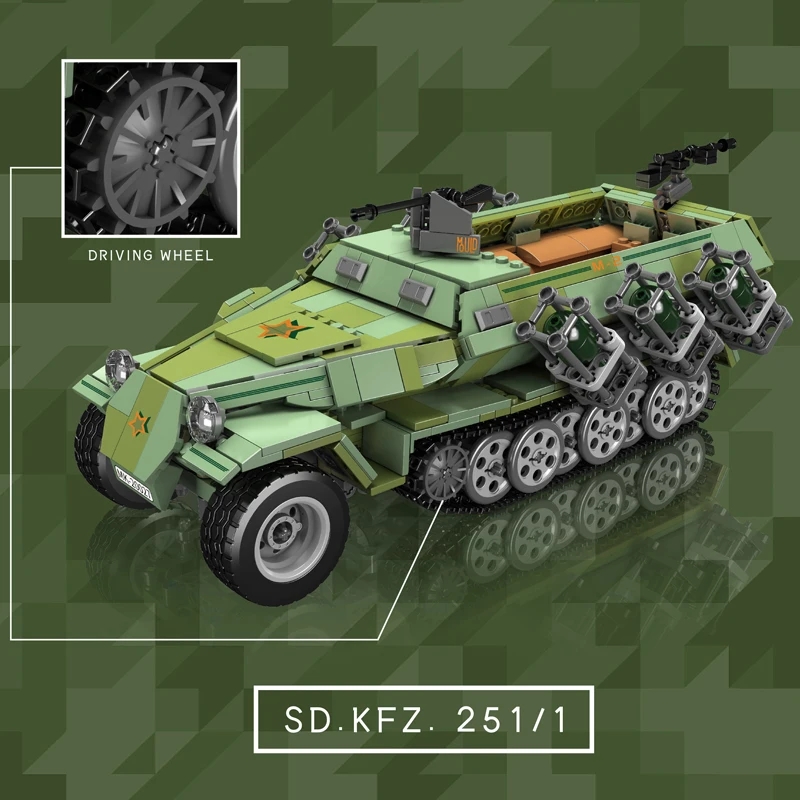 Военный танк с дистанционным у – обзор и цена Lego Compatible Military Tank
