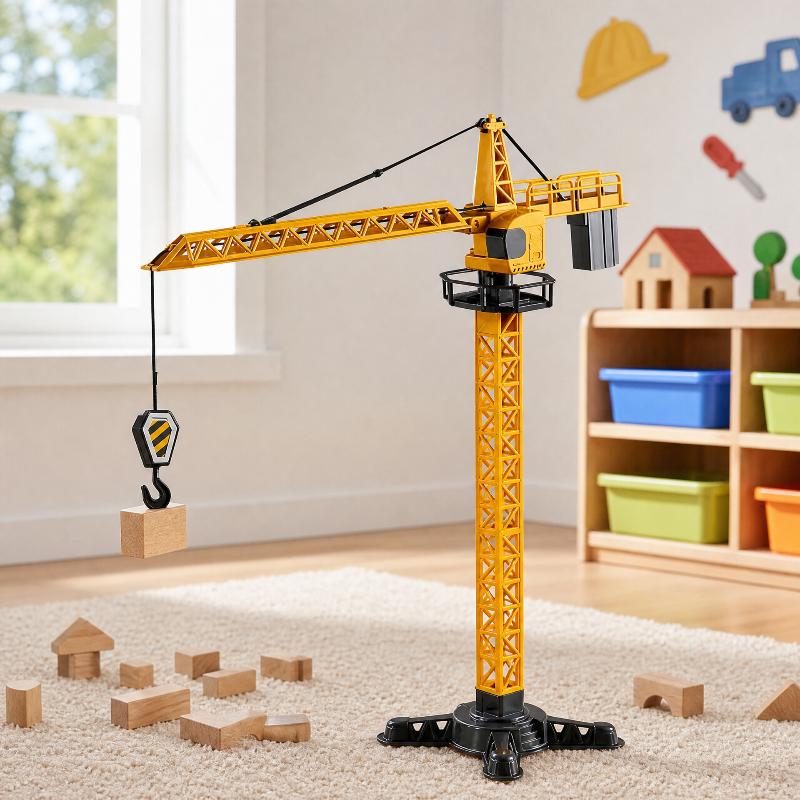 Игрушечный башенный кран, имит – обзор и цена Educational Toys