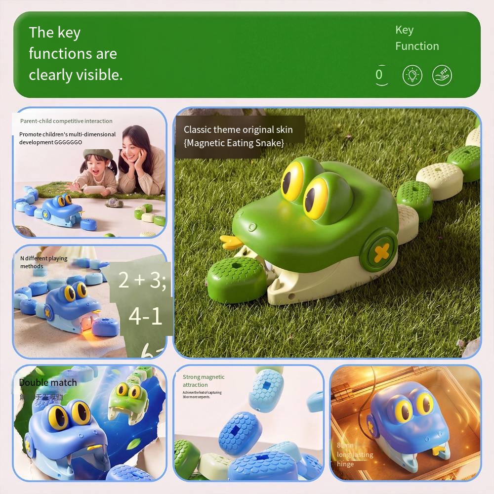 Игрушка «Магнитная змея», упра – обзор и цена Remote Control Toys