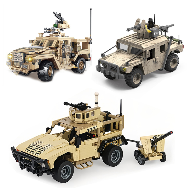 Конструктор MOC военный Hummer – обзор и цена Lego Compatible Military Tank