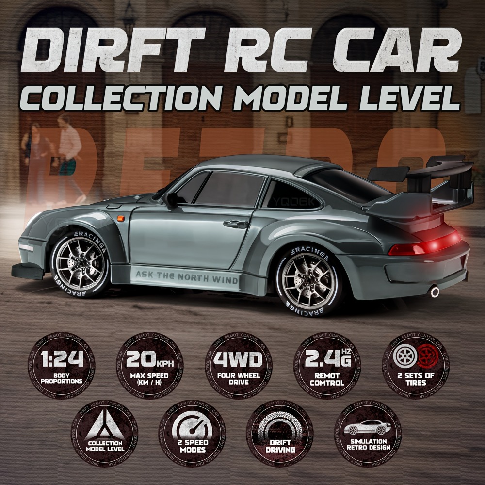 Радиоуправляемая машинка с дис – обзор и цена Rc Drift Car 1 24 Scale 4Wd