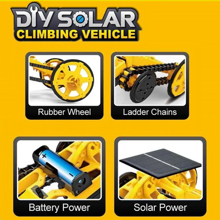 Солнечная игрушка, новые детск – обзор и цена Stem Solar Robot Kit For Kids