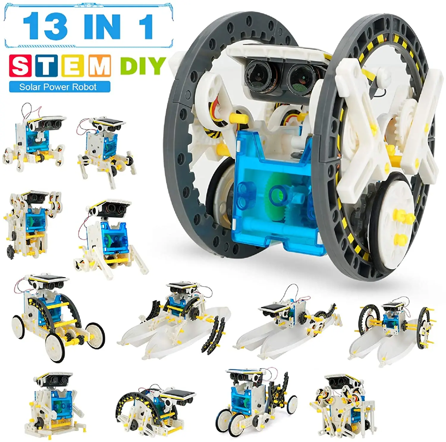 Наборы солнечных роботов, разв – обзор и цена Stem Solar Robot Kit For Kids