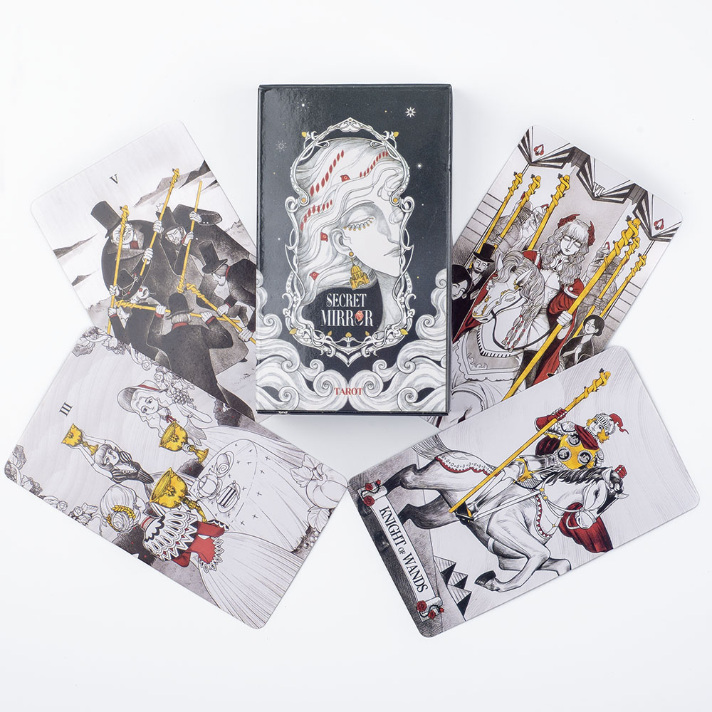 Карты Таро Secret Mirror 10,3* – обзор и цена Tarot Cards Deck With Guidebook
