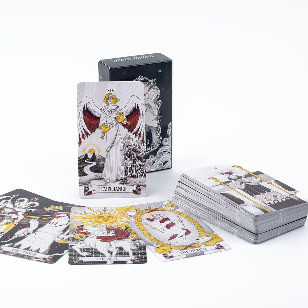 Карты Таро Secret Mirror 10,3* – обзор и цена Tarot Cards Deck With Guidebook