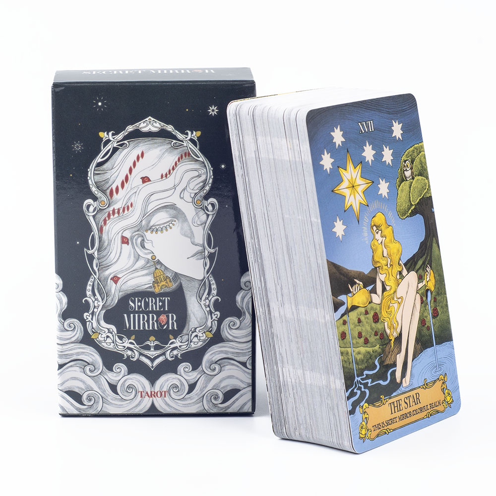 Карты Таро Secret Mirror 10,3* – обзор и цена Tarot Cards Deck With Guidebook
