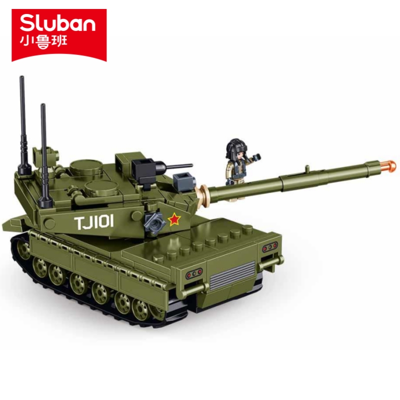 Sluban 183 шт., армейская моде – обзор и цена Lego Compatible Military Tank