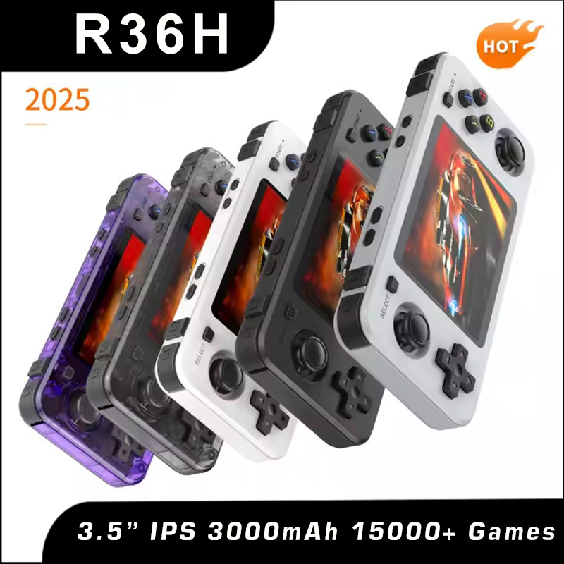 Новая портативная консоль R36H – обзор и цена Retro Handheld Game Console R36S