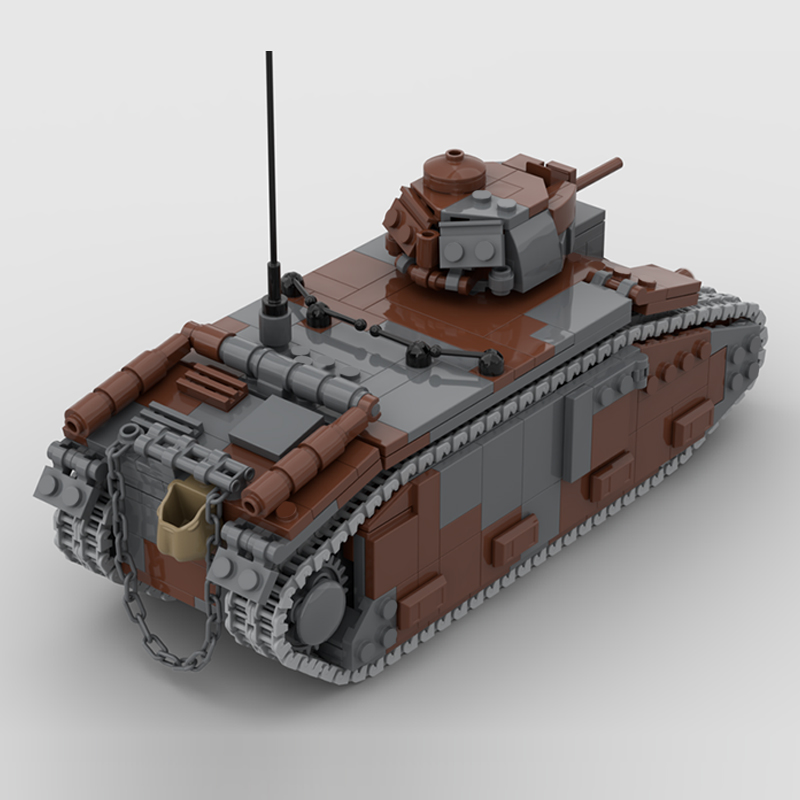 Военные танки B1 Bis: Модель M – обзор и цена Lego Compatible Military Tank