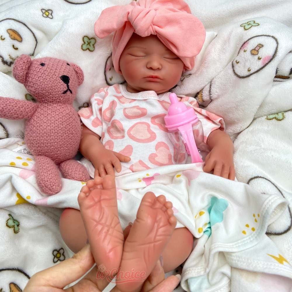 18-дюймовая моющаяся силиконов – обзор и цена Reborn Baby Doll Silicone Realistic